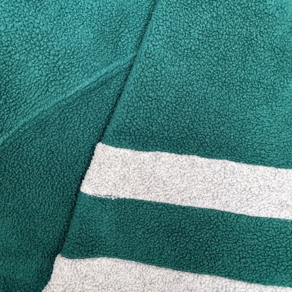 VTG Iron Knights Athletics Philadelphia Eagles Fleece Pullover VNeck Men XL Teal - Picture 4 of 10